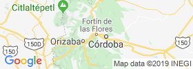 Fortin De Las Flores map